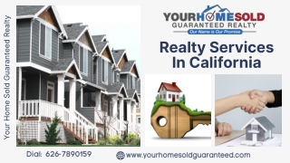 Realty Services In California | Experienced Realtors | YHSGR