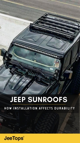 How Installation Affects The Durability of Your Sunroofs