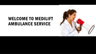 Medilift Ambulance Service in Delhi and Ranchi - Remedial Kit