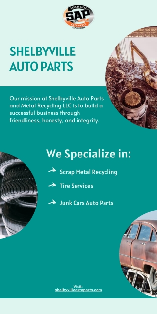 Choose Shelbyville Auto Parts Services