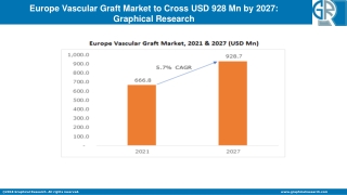Europe Vascular Graft Market to grow at 5.7% CAGR from 2021 to 2027