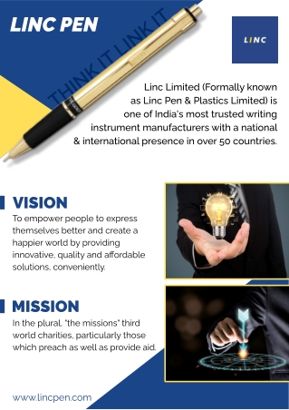 Best Pen India For Sale - Linc pen
