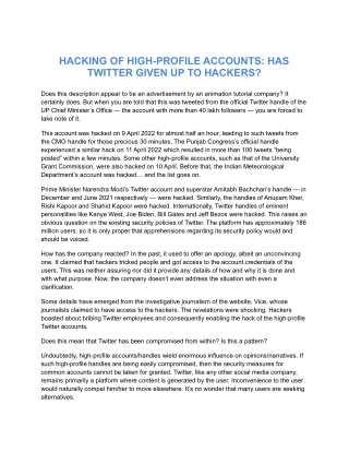 HACKING OF HIGH-PROFILE ACCOUNTS_ HAS TWITTER GIVEN UP TO HACKERS