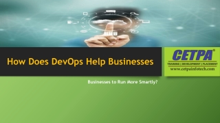 How Does DevOps Help Businesses