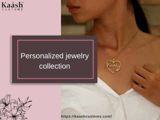 Trendy Personalized Jewelry for Women