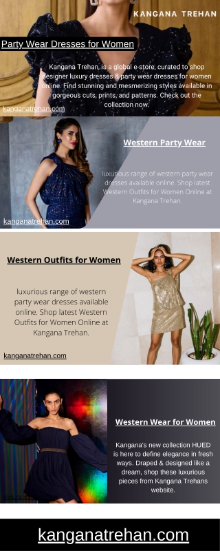 Party Wear Dresses for Women