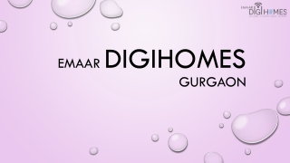 Emaar digihomes   gurgaon