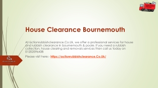House Clearance Bournemouth