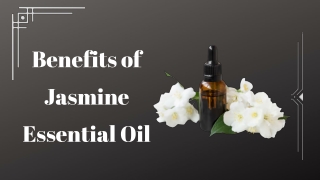 Top 4 Benefits of Jasmine Essential Oil