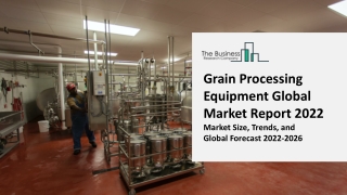 Grain Processing Equipment Market Size, Share, Growth, Trends And Forecast To 20