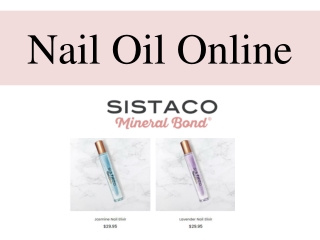 Nail Oil Online