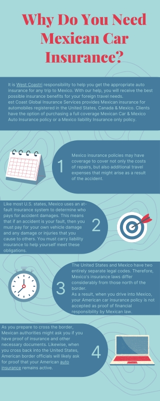 Why Do You Need Mexican Car Insurance