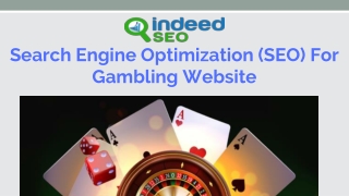 Search Engine Optimization (SEO) For Gambling Website