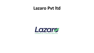 Property Maintenance Services: Lazaro