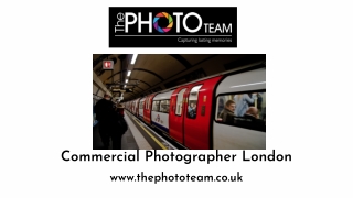 Commercial Photographer London