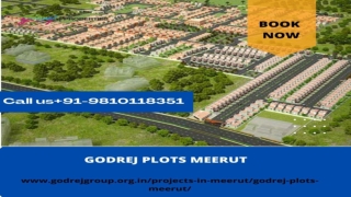 Godrej Plots Meerut-Easy Availability of Plots in Meerut