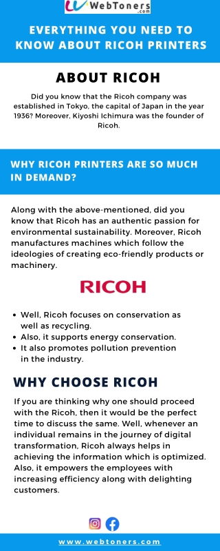 Everything You Need to Know About Ricoh Printers