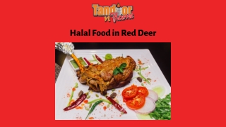 Halal Food in Red Deer