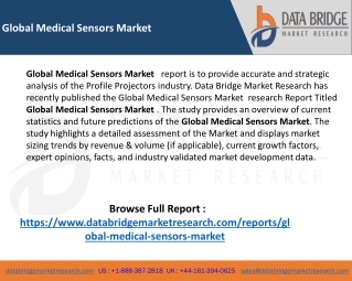 Global Medical Sensors Market Share