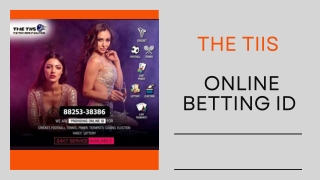 How Do You Create A Betting Id | The TIIS | 88253-38386