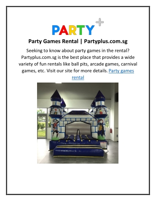 Party Games Rental22