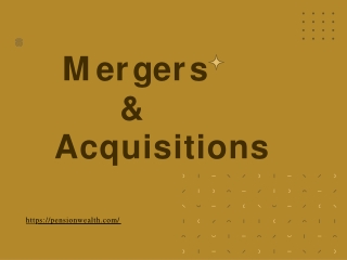 Mergers & Acquisitions