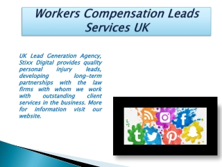 Workers Compensation Leads Services UK