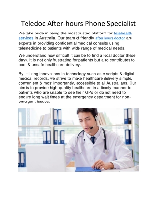 Phone Doctor