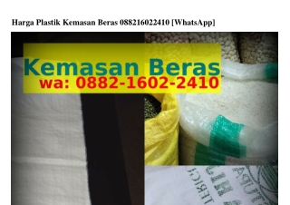 Harga Plastik Kemasan Beras O882–1ᏮO2–2ㄐ1O[WA]