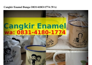Cangkir Enamel Bunga Ô8ЗI.4I8Ô.Iᜪᜪ4(whatsApp)