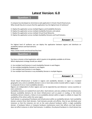 Get 1Z0-1085-22 Certification Exam Preparation Material