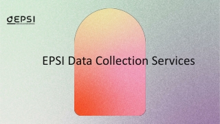 EPSI Data Collection Services – Provider Of Quality Data Services For Businesses