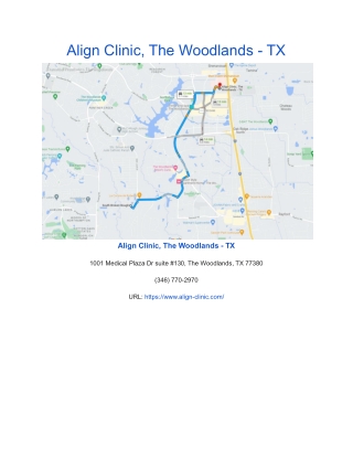 Align Clinic, The Woodlands - TX