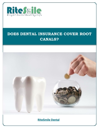 Does Dental Insurance cover Root Canals?