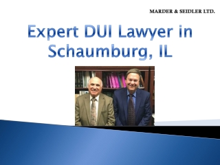 Expert DUI Lawyer in Schaumburg, IL