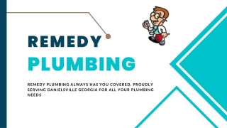 Remedy Plumbing