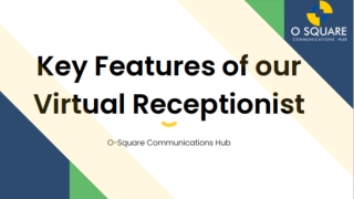 Key Features Of Our Virtual Receptionist