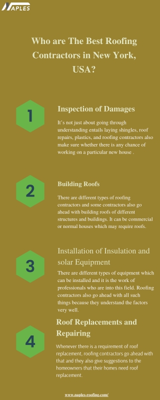 Who are the best roofing contractors in New York, USA