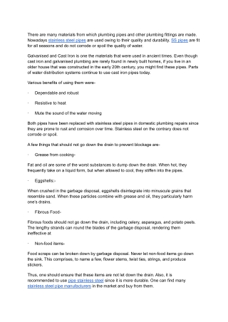 Taking care of plumbing pipes (1)