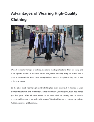 Benefits and Advantages of Reversible Clothing