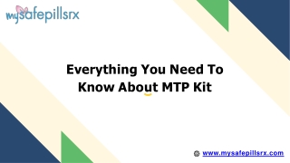 Everything You Need To Know About MTP Kit