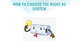 How to Choose the Right AC System