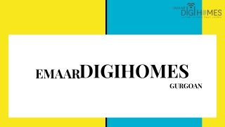 emaar digi homes
