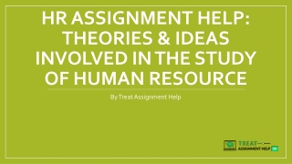 HR Assignment Help