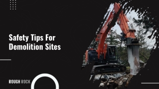 slide - Safety Tips For Demolition Sites
