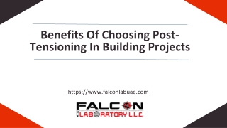 Benefits Of Choosing Post-Tensioning In Building Projects