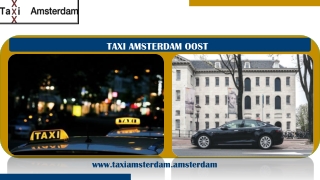 Taxi Amsterdam Oost