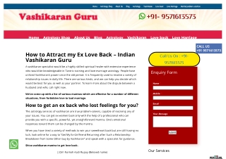 How to Attract my Ex Love Back