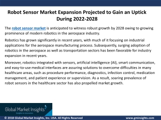Robot Sensor Market