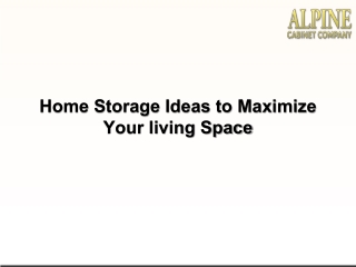 Home Storage Ideas to Maximize Your living Space
